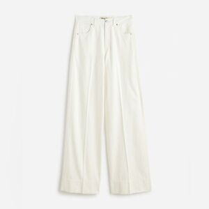 Madewell Super-Wide Leg Jeans in Tile White (new with tags)